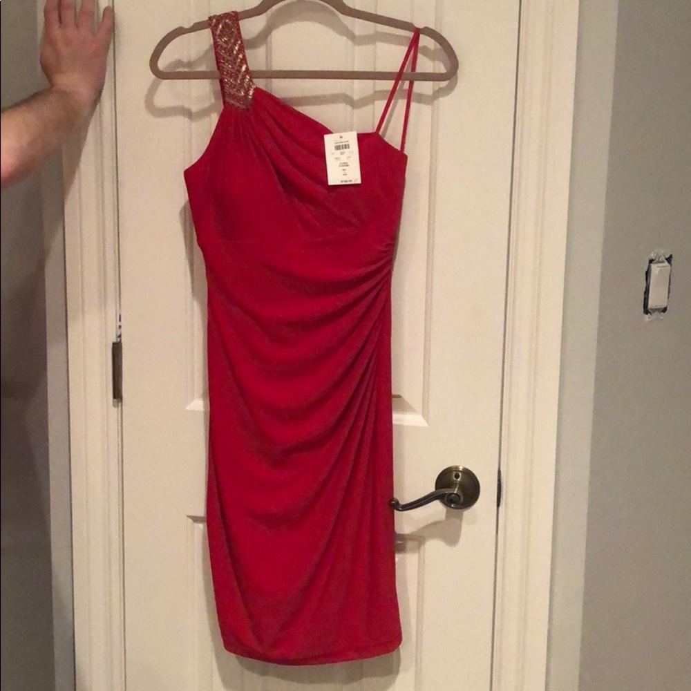 Red dress